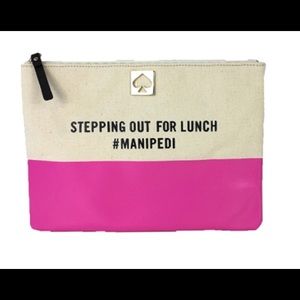 Kate Spade Stepping Out For Lunch #ManiPedi Clutch
